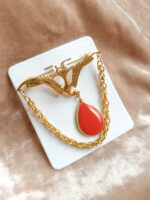 1980s Vintage gold bird brooch chosen by Iris Apfel
